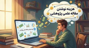 هزینه نوشتن مقاله علمی پژوهشی