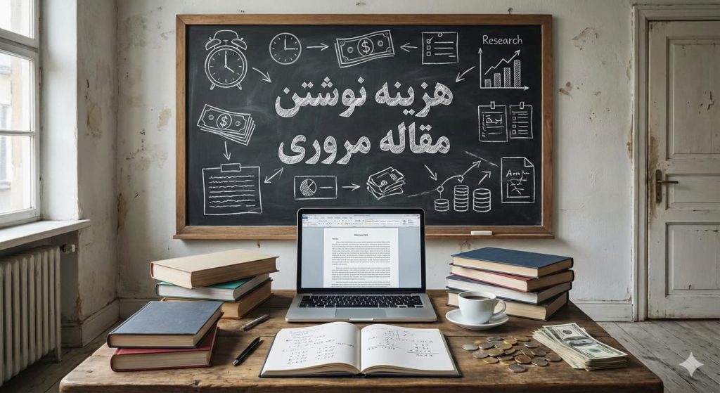 هزینه نوشتن مقاله مروری