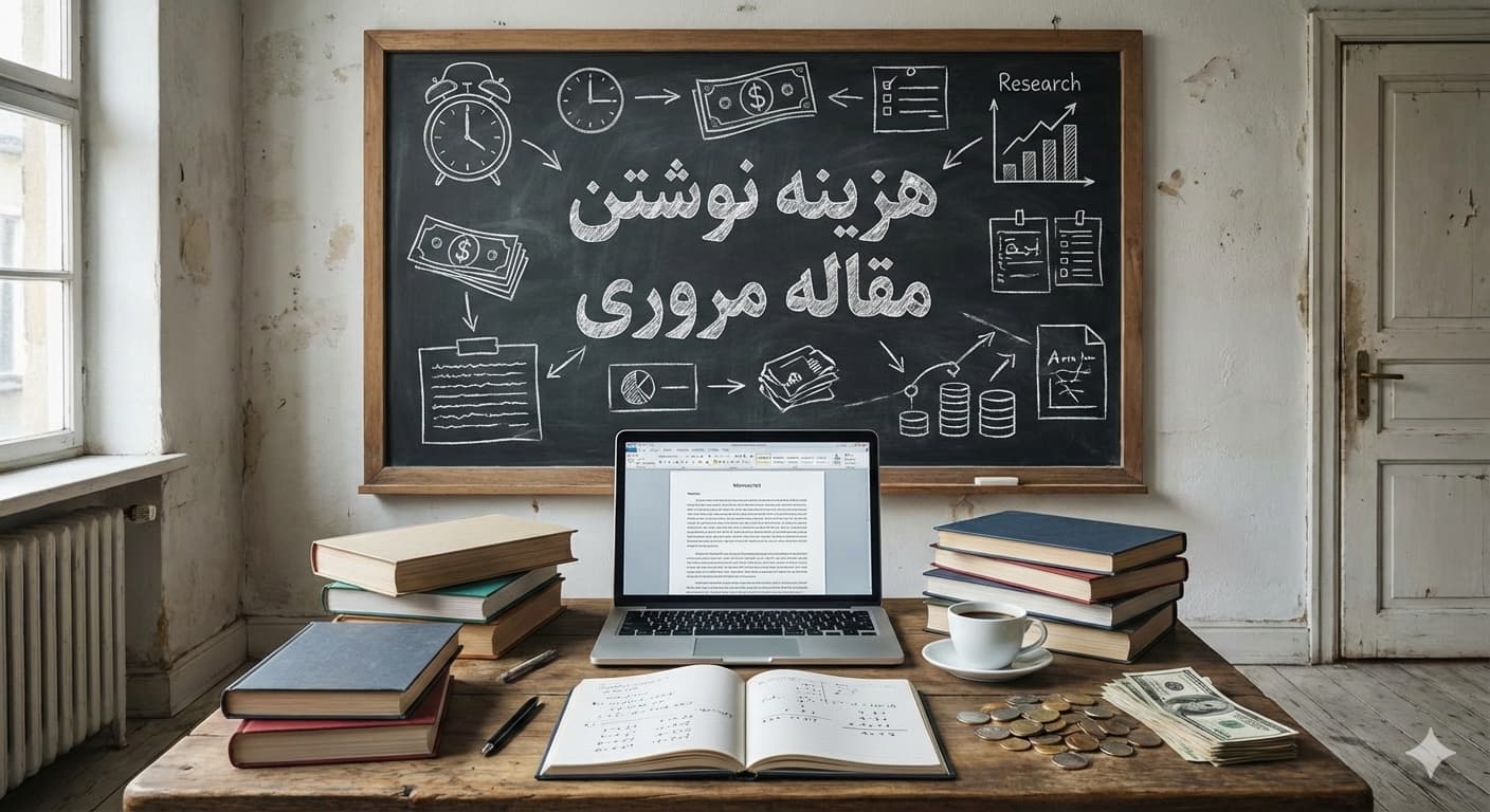 هزینه نوشتن مقاله مروری